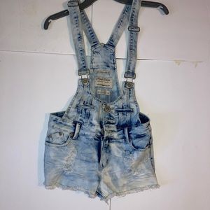 Dungaree short jeans overall size 5